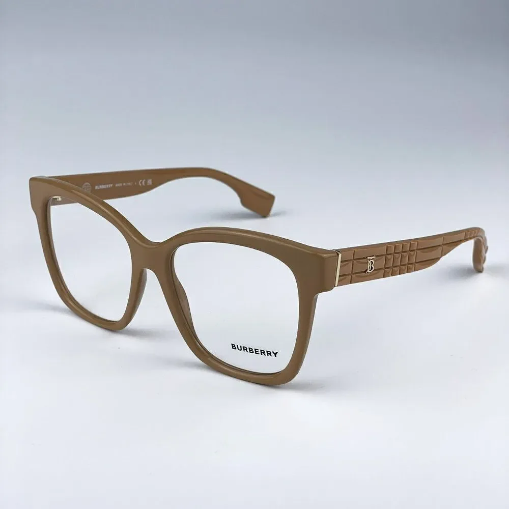 SALE! NEW Burberry BE2363 3990 Beige Square Women Eyeglasses